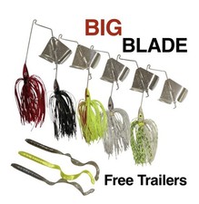 1/2 oz. BIG BLADE  ZONE Buzz Baits!  Pro Quality 5 Count