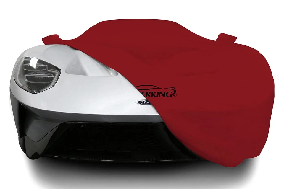 For Buick Electra 75-76 Coverking Satin Stretch Indoor Pure Red Custom Car Cover Foto 4 de 4