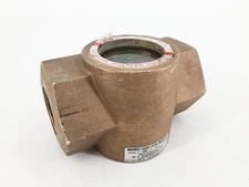 New Dwyer SFI-300-1-1/2 Sight Flow Indicator Size 1-1/2" 125psig - No Box