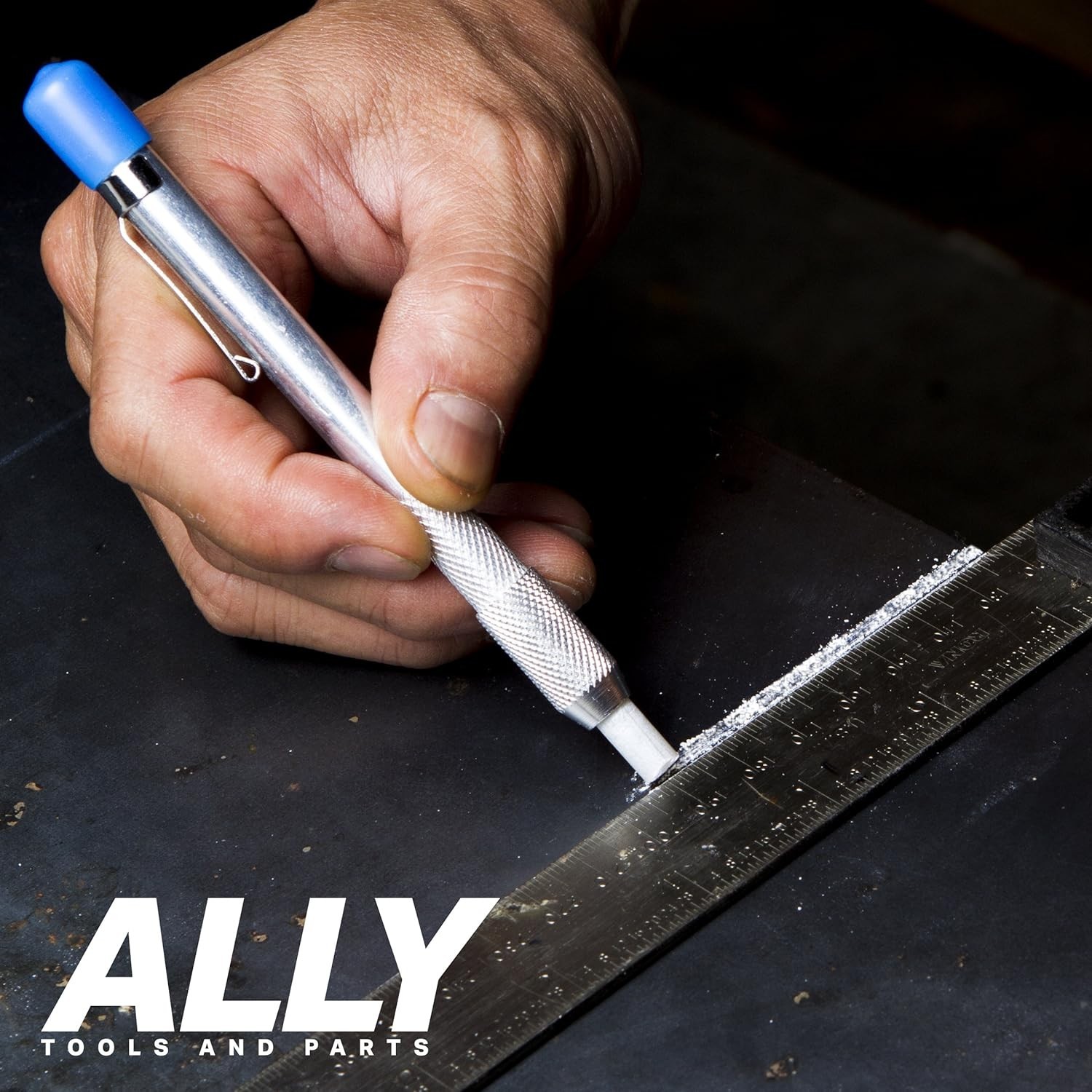 ALLY Tools Soapstone Holder Set: 2 Durable Holders with 14 Refills for Welders