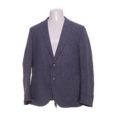 Digel, Blazer, Größe: 56, Blau, Hahnentritt, Herren #sUp