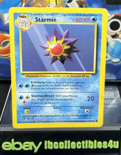 Pokémon Card TCG Starmie Base Set 64/102 Regular 1999 WOTC Common GERMAN F/S
