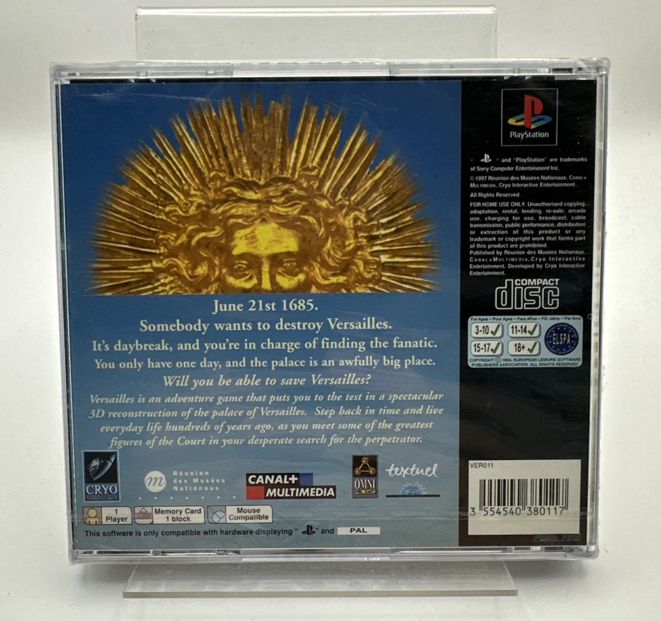 PS1 Versailles, New And Factory Sealed - Image 2 of 4