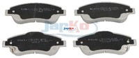Japko 50405 Bremsbelagsatz FüR Scheibenbremse Bremsbelagsatz BremsbeläGe