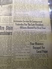 AUG 11, 1923 NEWSPAPER #2562-  PROHIBITION AGENTS SLAIN BY KENTUCKY MOONSHINERS  — photo 3