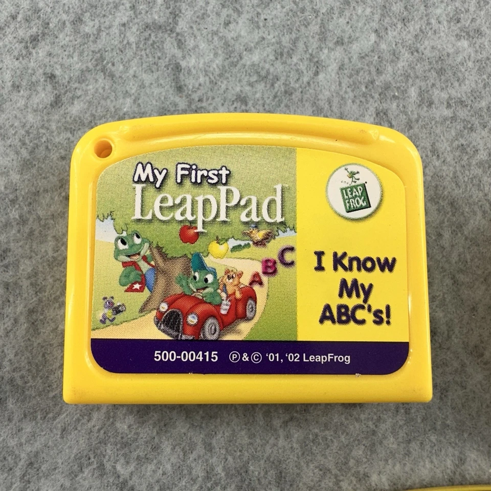 Leap Frog My First Leap Pad Game Cartridges Thomas Train Jay Jay Jet Plane ABCs - Image 3 of 4