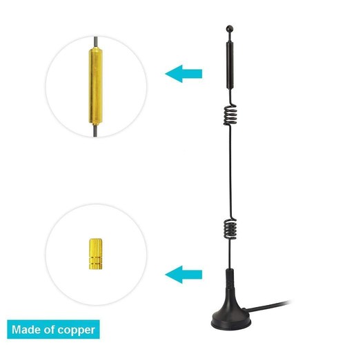 GSM High Gain Antenna for Huawei ZTE USB dongle Boost Signal Range - Afbeelding 10 van 10