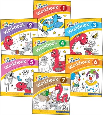 Jolly Phonics Workbooks 1 7 by Sara Wernham (Paperback Book)