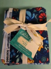 Pioneer Woman 6pc ASSORTED Fat Qtr 18" x 21" 100 Cotton Quilt Fabric