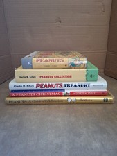 Peanuts Charles M Schulz Lot of 5 Hardcover Books