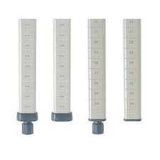 Metro Mq63upe Shelf Post, 63 H X 1 In. W, Pk4