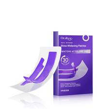Purple Teeth Whitening Strips Brighten Tooth Remove Plaque Stain Cleaning Oral H