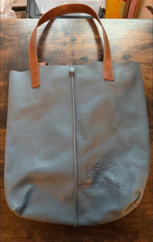Dear Evan Hansen Limited Edition Leather Tote Broadway Show