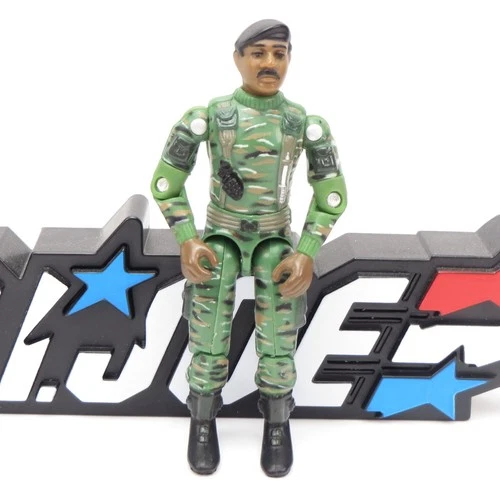 Stalker V6 Stars & Stripes Forever Vintage 1997 GI Joe ARAH Figure MINT