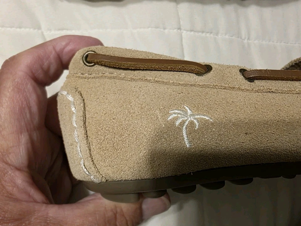 Mocasines Margaritaville de cuero y gamuza para mujer 8,5 Foto 3 de 4