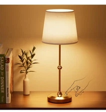 Portable Cordless Table Lamp, Rechargeable 5200mAh Battery