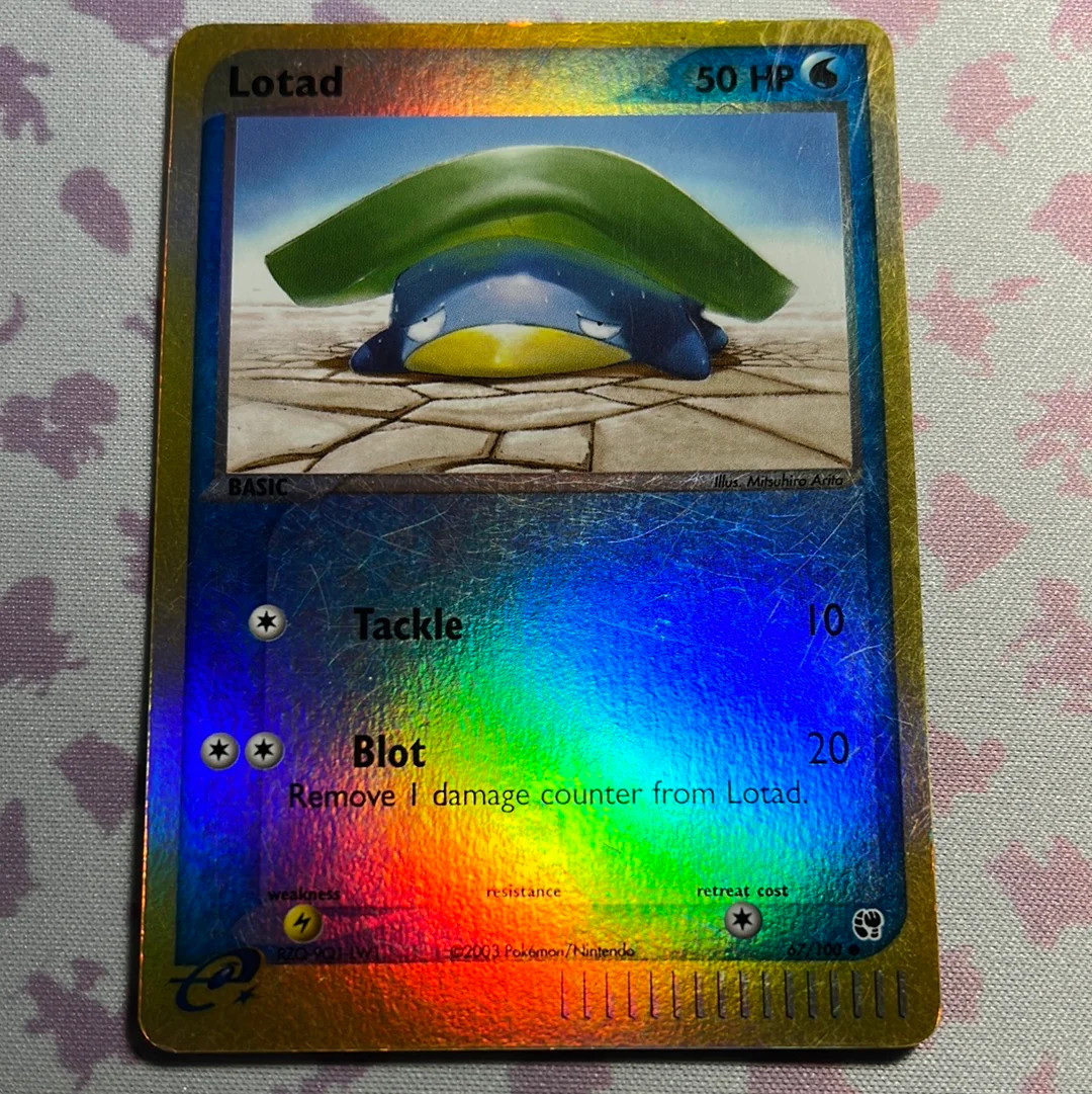 Lotad Reverse Holo - Sandstorm 67/100 (NM)