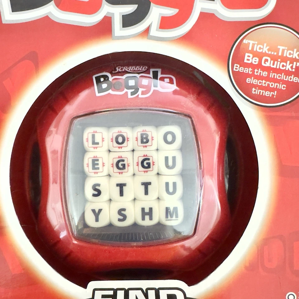 Scrabble Boggle Electronic Search Find Words Family Fun Game Hasbro NEW - Image 2 of 3
