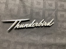 1955 1956 55 56 Ford Thunderbird Rear Panel Emblem Oem Baa-4025622-a 1955 1956 55 56 Ford Thunderbird Rear Panel Emblem Oem Baa-4025622-a