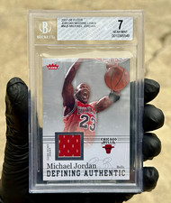 2007-08 Fleer Missing Links - Michael Jordan MJ-5 Chicago Bulls BGS 7 BAS