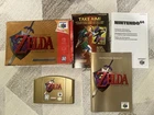 The Legend of Zelda Ocarina Time Gold Collector's Edition N64 Complete in Box