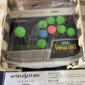 Sega Saturn Virtua Stick SS HSS-0136 Controller BOX Tested working NTSC-J  Japan