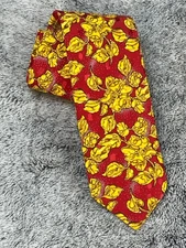 Men's Italo Ferretti Silvi Marina Luxury Silk Tie Italy  Geometric