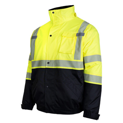 Jorestech Safety Jacket Heat-Transfer Reflective Tapes And Removable Hood