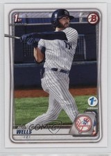 2020 Bowman Draft 1st Edition Austin Wells #BD-56 3d5