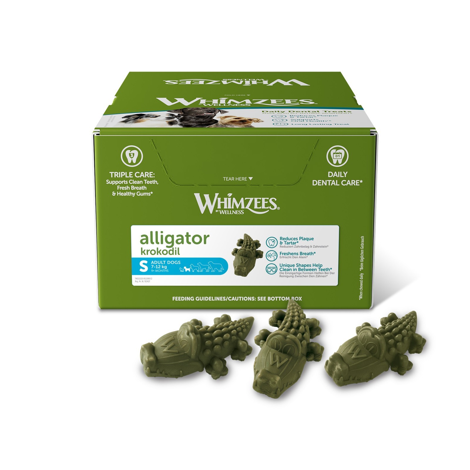 Whimzees Alligator Small [Dcse 150] - 22541 - Image 2
