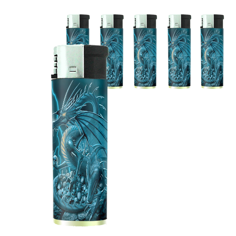Set Of 5 Dragon Design-004 Custom Mythology
