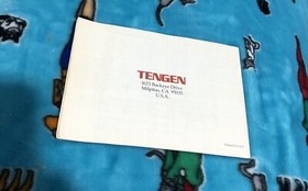 Nintendo NES Video Game Instruction Manual Super Sprint (Tengen)