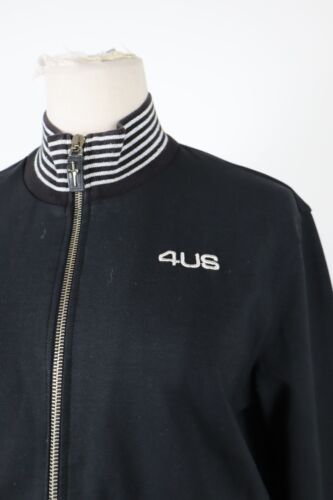 4US CESARE PACIOTTI FELPA CON ZIP GIACCA DONNA Tg 46 WOMEN CASUAL VINTAGE JACKET - Foto 2 di 8