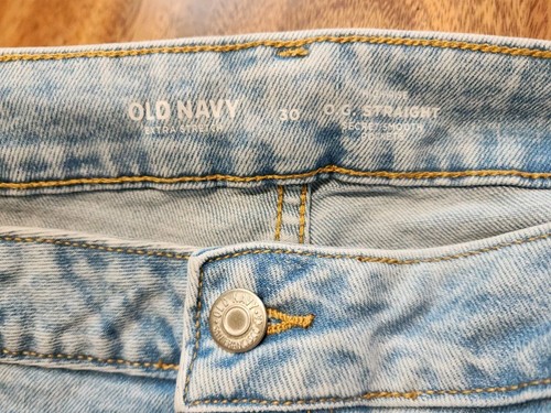 Old Navy Womens High Rise O. G. Straight Distressed Ankle Jeans Size 30 NWT - Picture 4 of 6