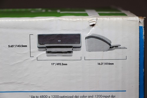 HP Deskjet 3845 Color Inkjet Desktop Photo-Quality 4800 DPI Printer - NEW SEALED - Picture 8 of 13