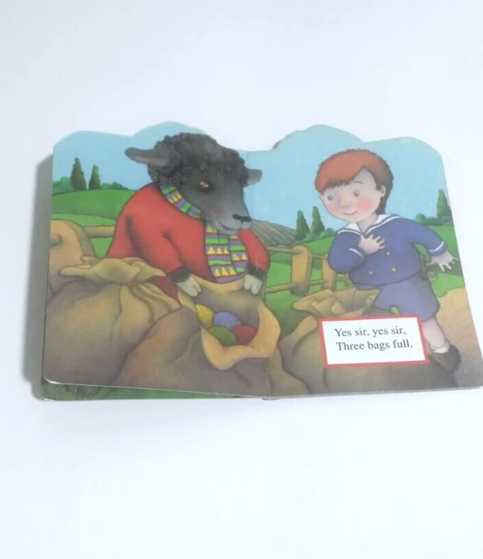 Baa, Baa, Black Sheep by Trace Moroney used illustrated board book nursery rhyme - Image 4 of 4