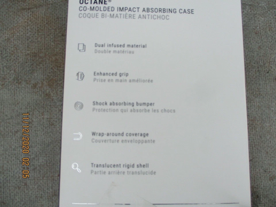 Funda Impacto Incipio Octano CO-Moldeada Para Samsung Galaxy J7 (2018) NEGRA NUEVA EN PAQUETE Foto 4 de 4