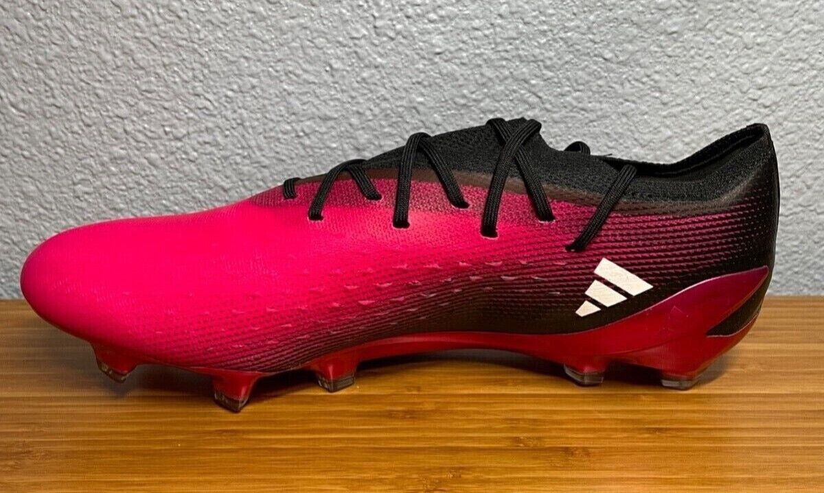 Adidas X Speedportal.1 FG Pink Black Soccer Cleats GZ5108 Adidas X Speedportal.1 FG Pink Black Soccer Cleats GZ5108