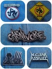 Nuclear Assault Hirax Carnivore D.R.I. Distintivo pin DRI thrash metallica