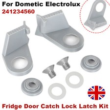 For Dometic Electrolux Fridge Door Catch Lock Latch Kit - 241234560,2412345601