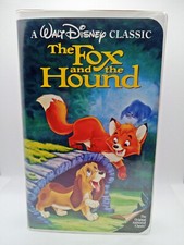 VHS - Walt Disney's The Fox and the Hound 1994 Black Diamond Edition