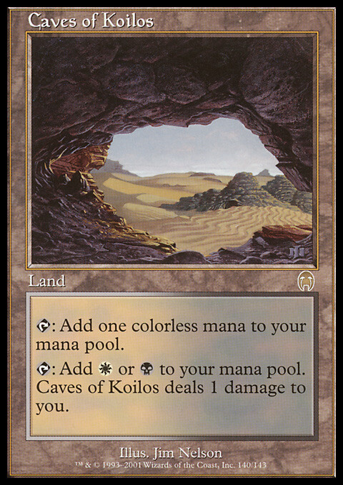 Magic the Gathering MTG Caves of Koilos (140) Apocalypse   LP