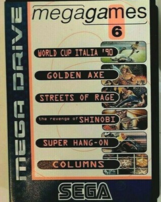 MEGA SPIELE 6 für SEGA MEGA DRIVE SEHR SELTEN & SCHWER ZU FINDEN