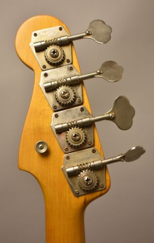 1963 Fender Precision Bass Olympic White Refin Pre-CBS w/HSC - 第 6/24 張圖片