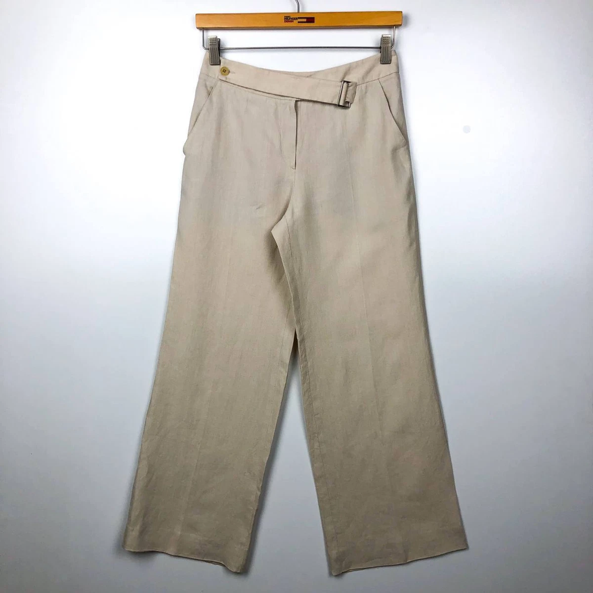 Armani linen shop pants