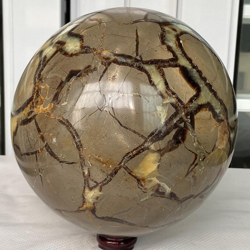 7880G Natural Turtle Back stone dragon crystal ball quartz mineral healing - Picture 11 of 12