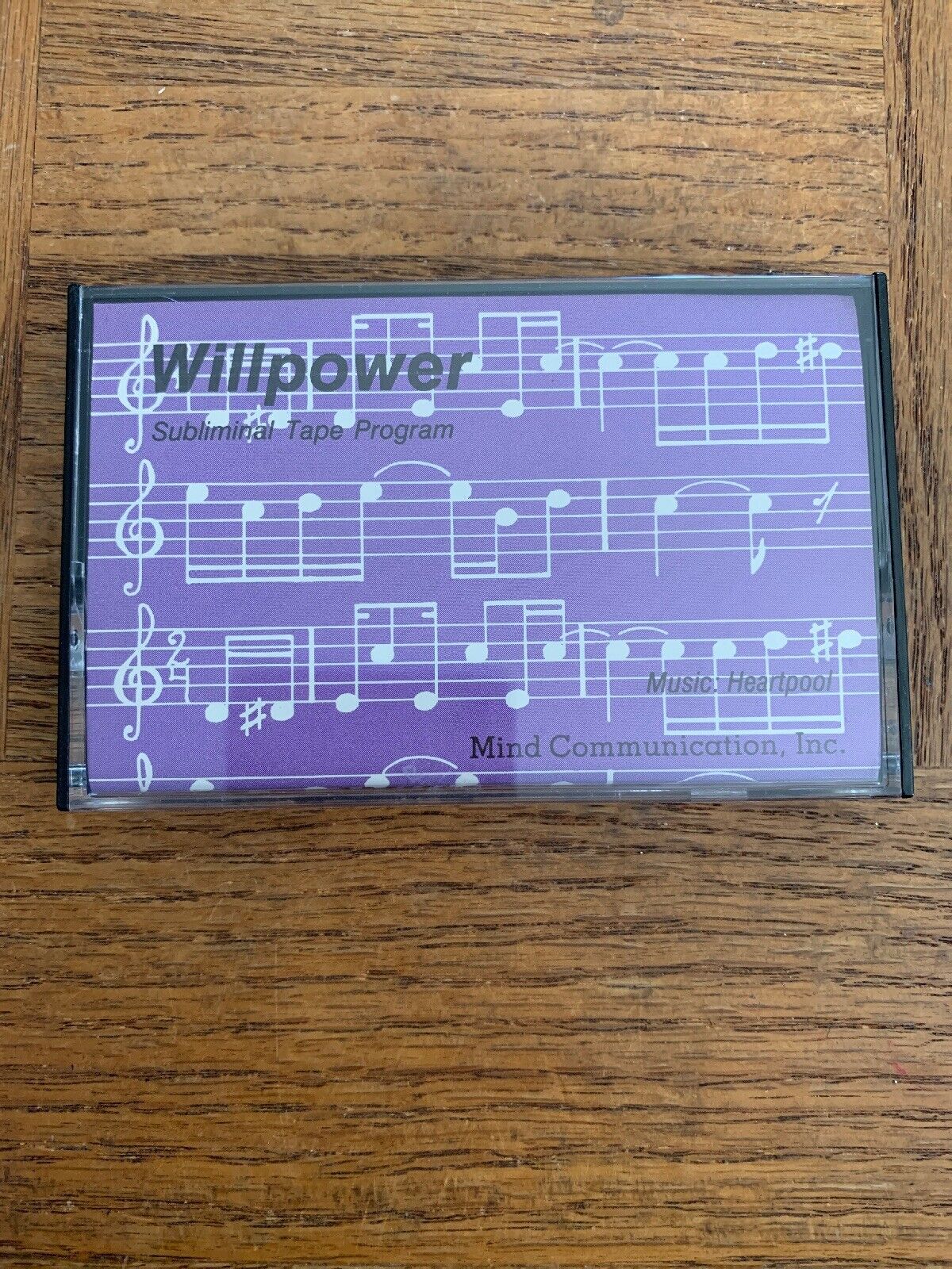 Willpower Subliminal Cassette Popularna niska cena