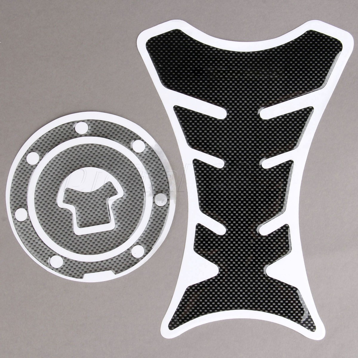 Fuel Gas Tank Cap Cover Pad Decal Sticker Set for Honda CBR600RR