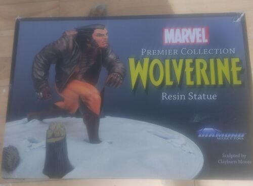Diamond Select Marvel Premier Collection Wolverine Harz Statue 9 Zoll hoch #54/3000 - Bild 2 von 3