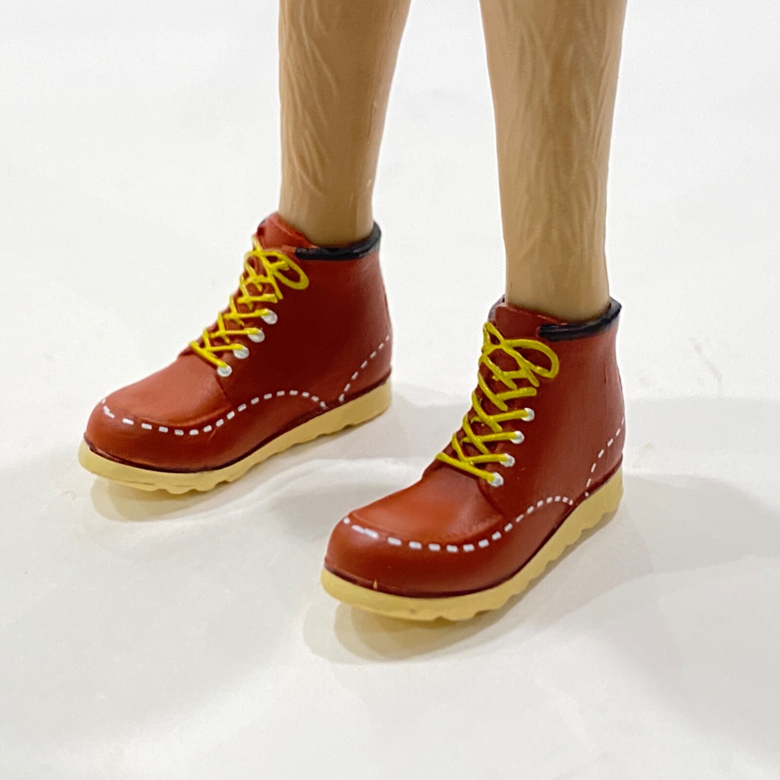 MRA006: Mr. Figure 1/12 painted Worker Boots for 6